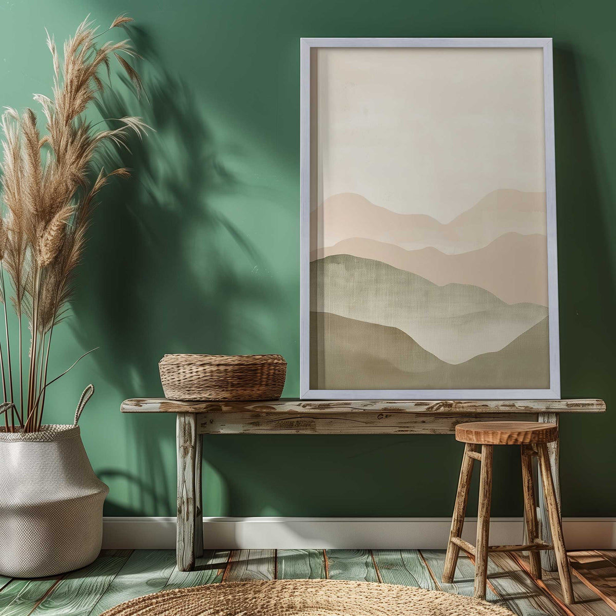 Picture of art in a room