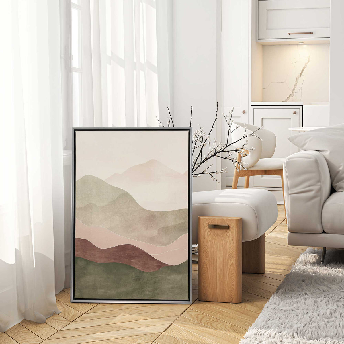 Picture of art in a room
