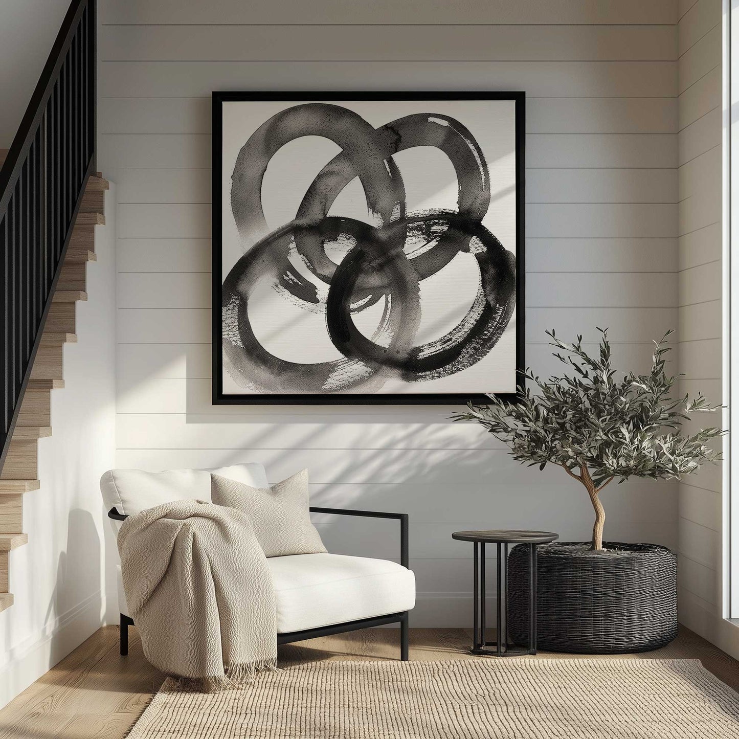 Picture of art in a room