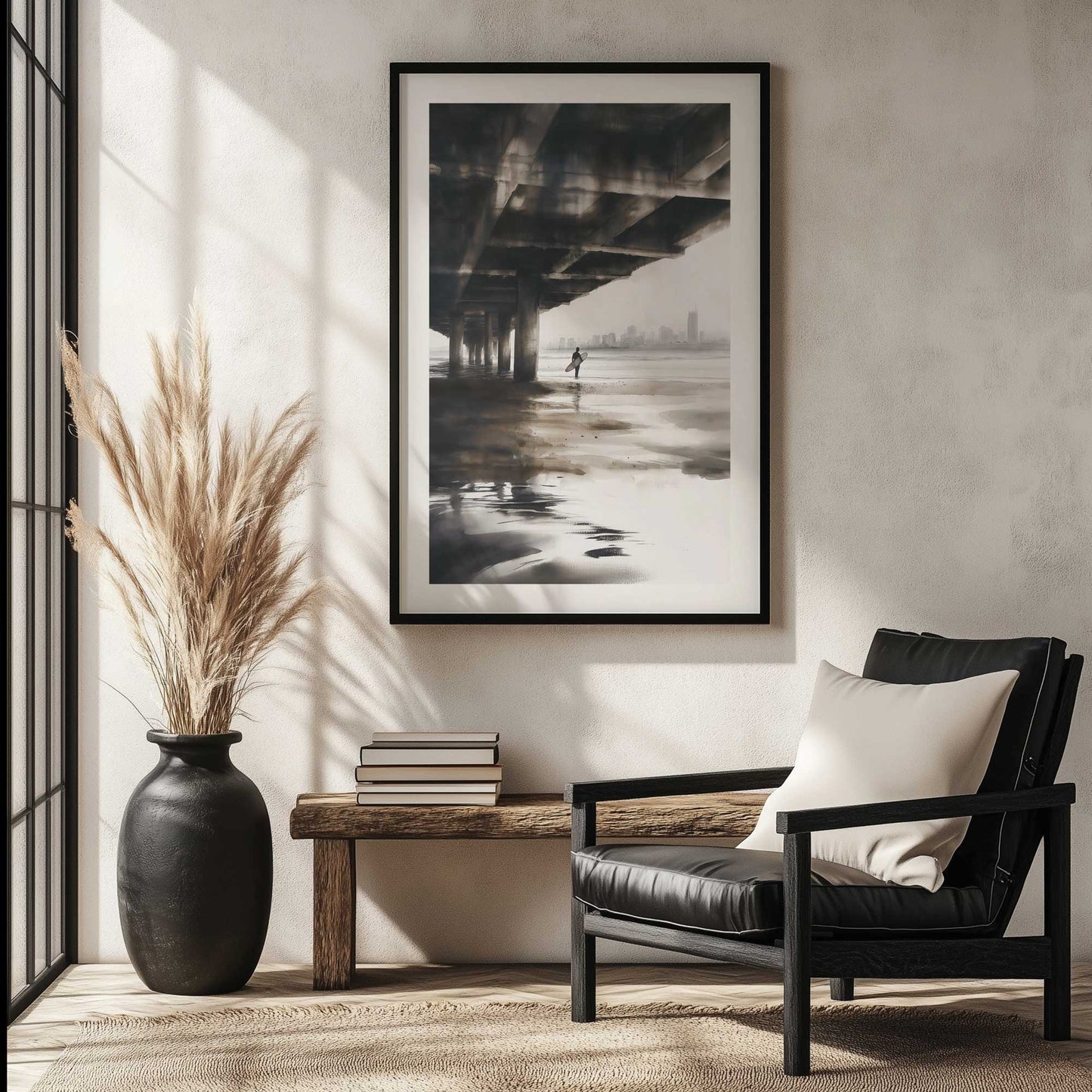Picture of art in a room