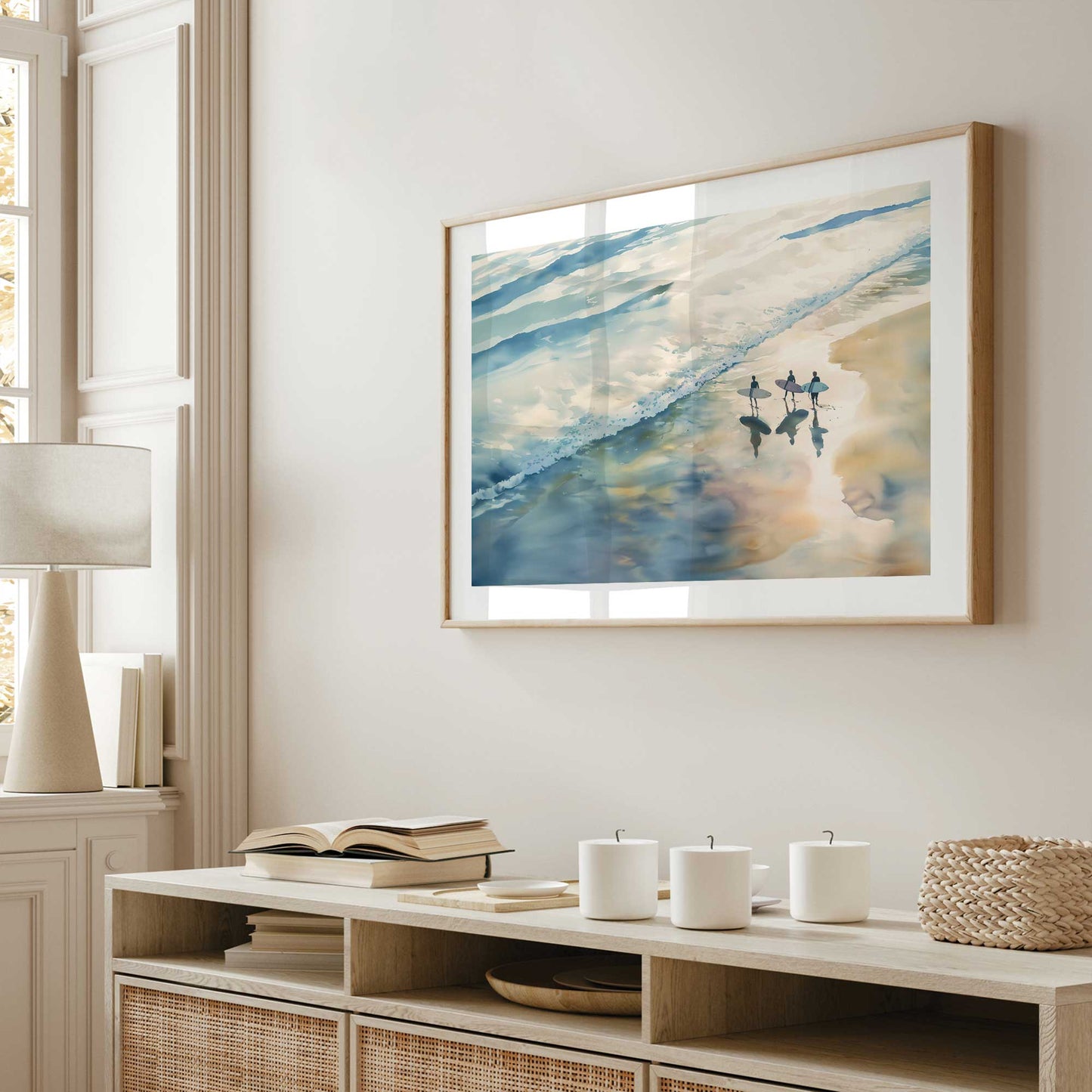 Picture of art in a room