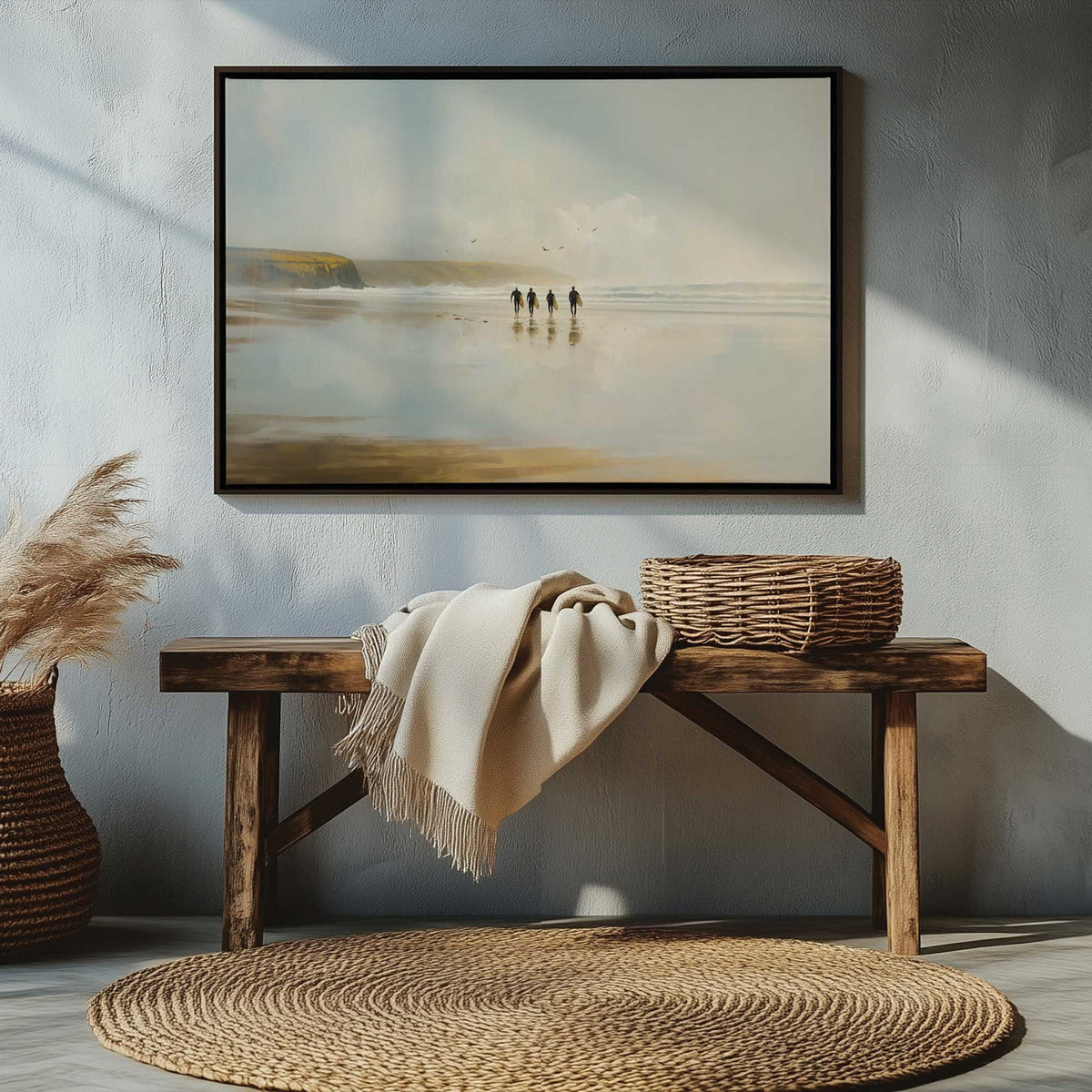 Picture of art in a room