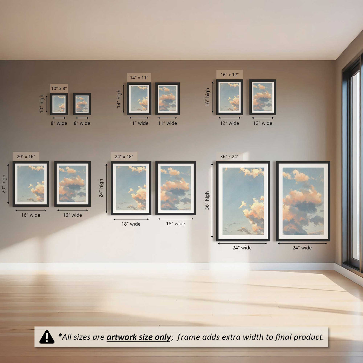 Cloud Daydream Set of 2 At Prints