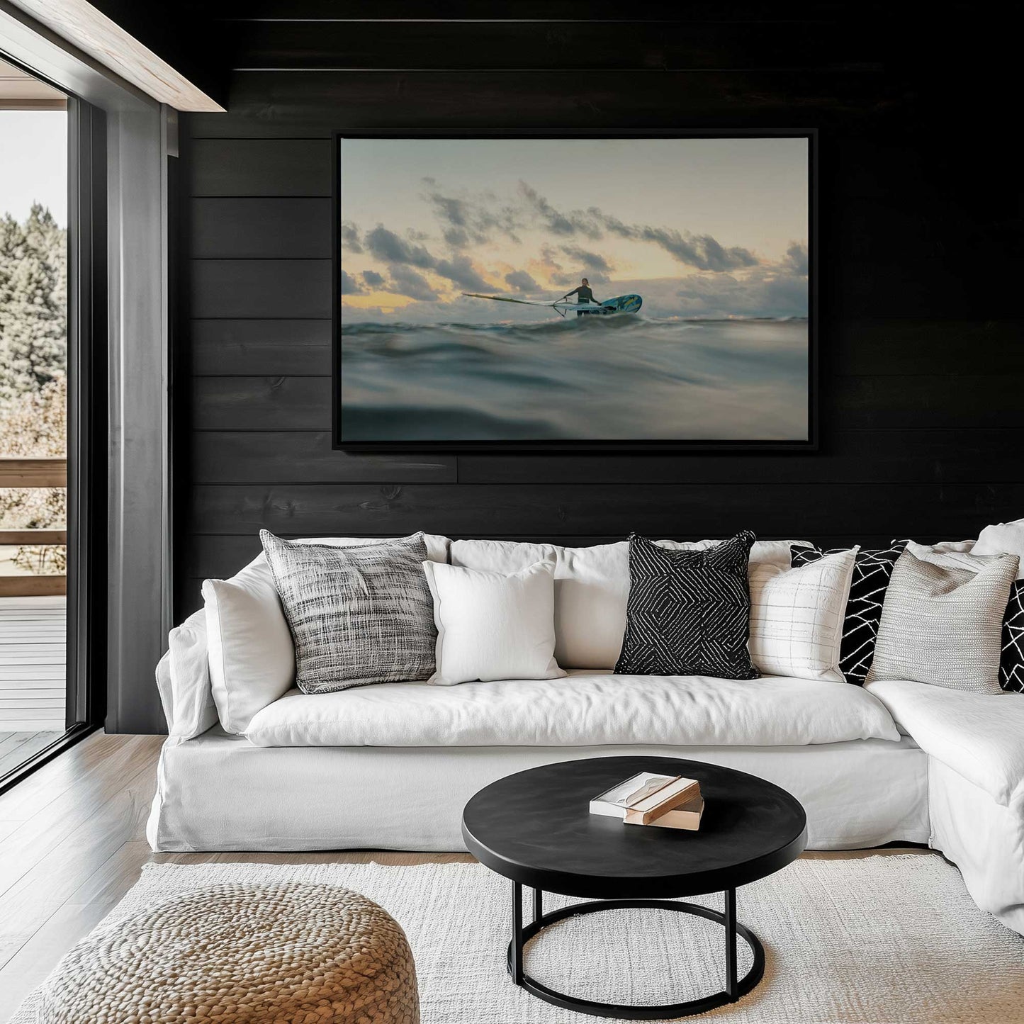 Picture of art in a room
