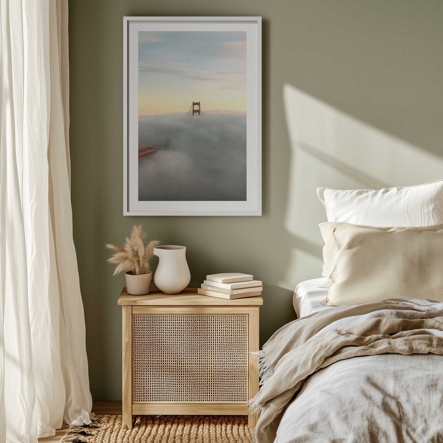 Picture of art in a room