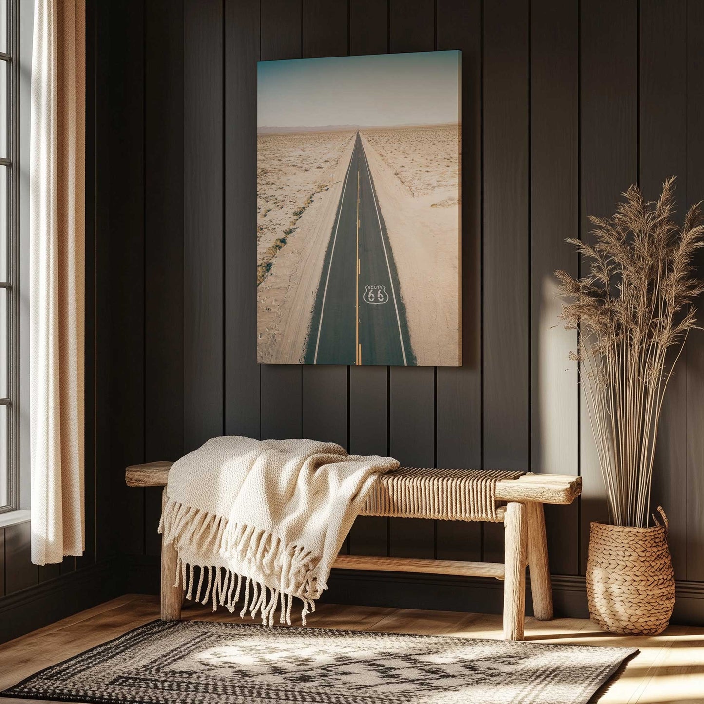 Picture of art in a room
