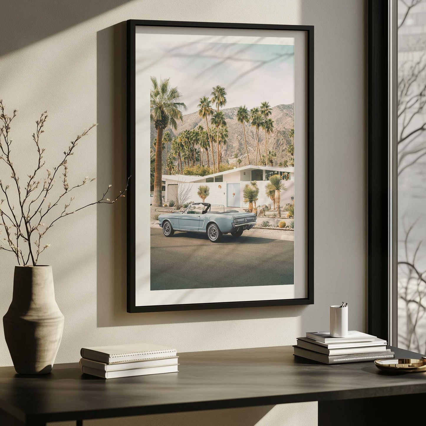 Picture of art in a room