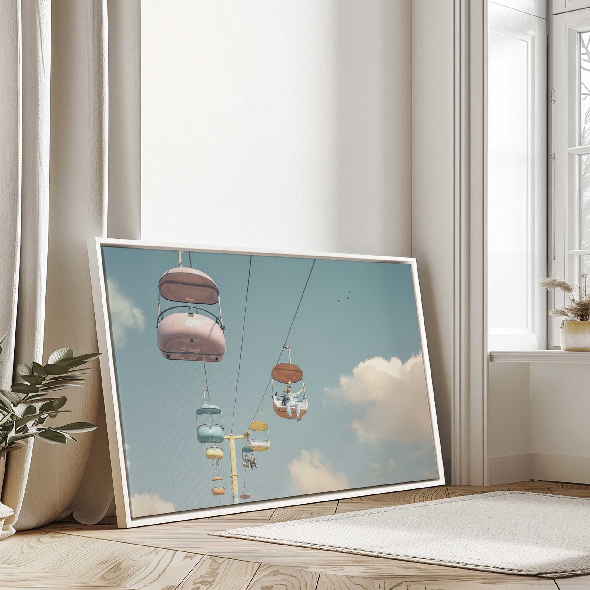 Picture of art in a room