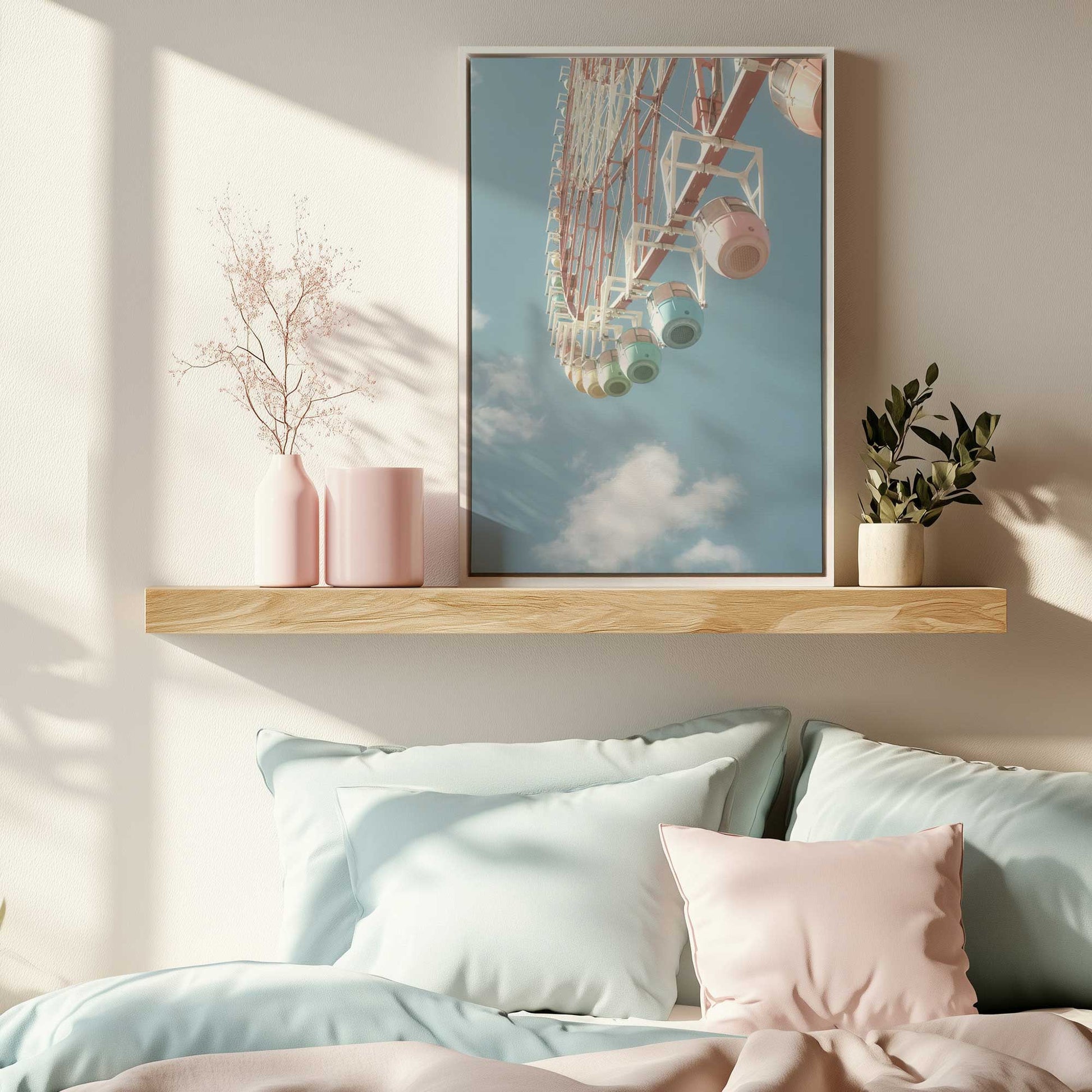 Picture of art in a room