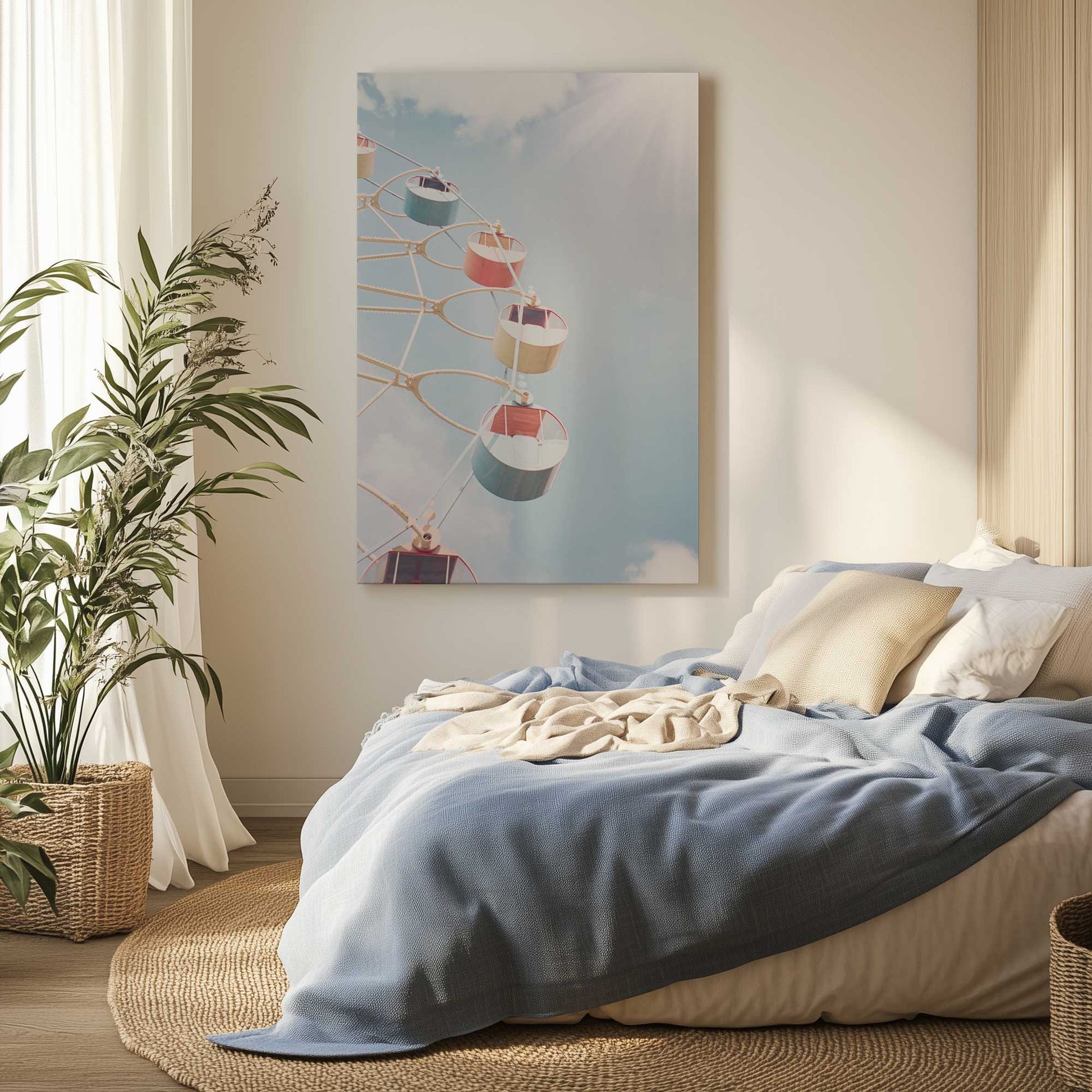 Picture of art in a room