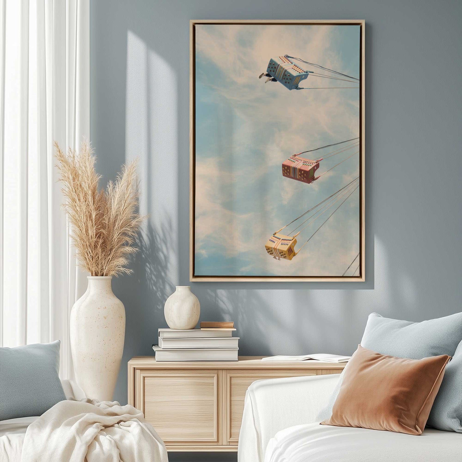 Picture of art in a room