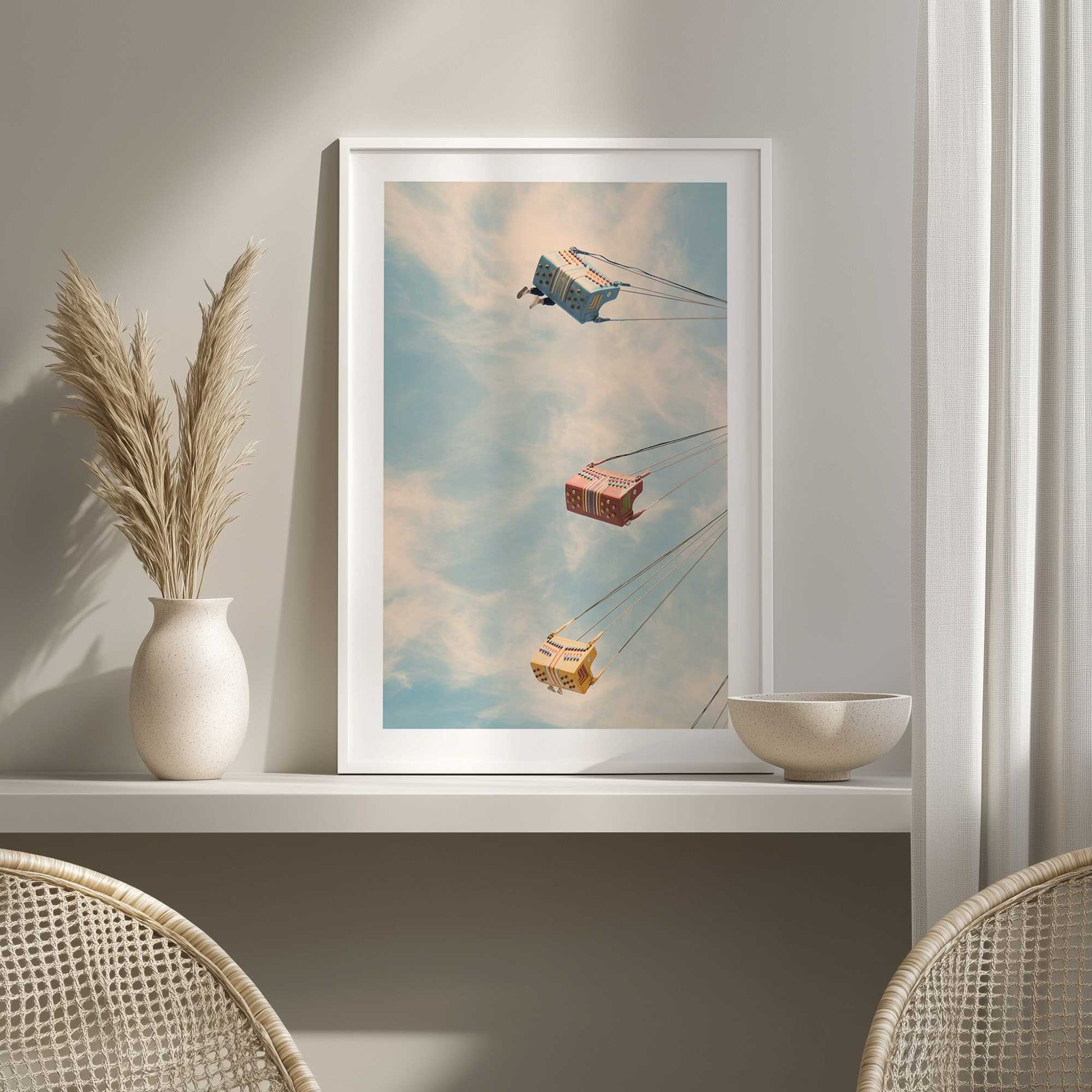 Picture of art in a room