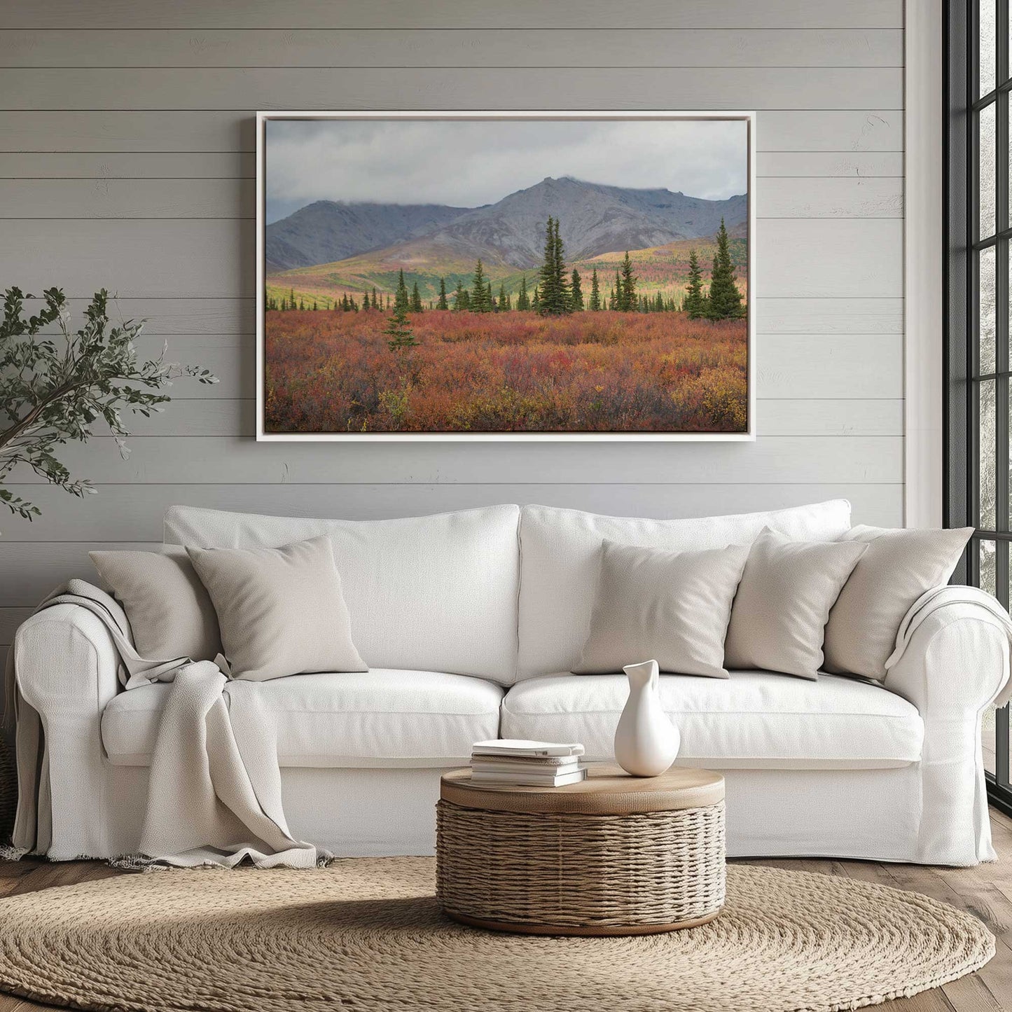 Picture of art in a room