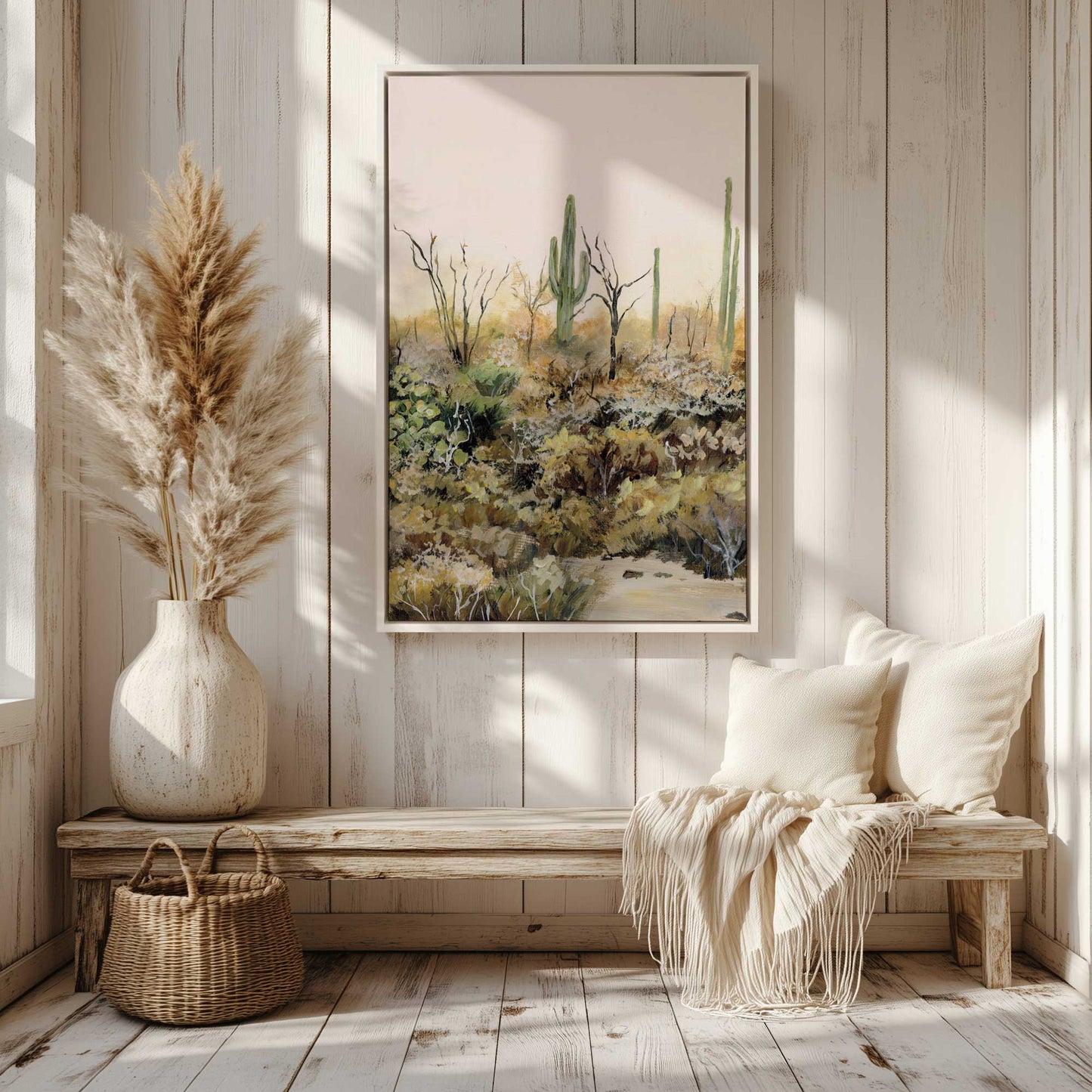Picture of art in a room