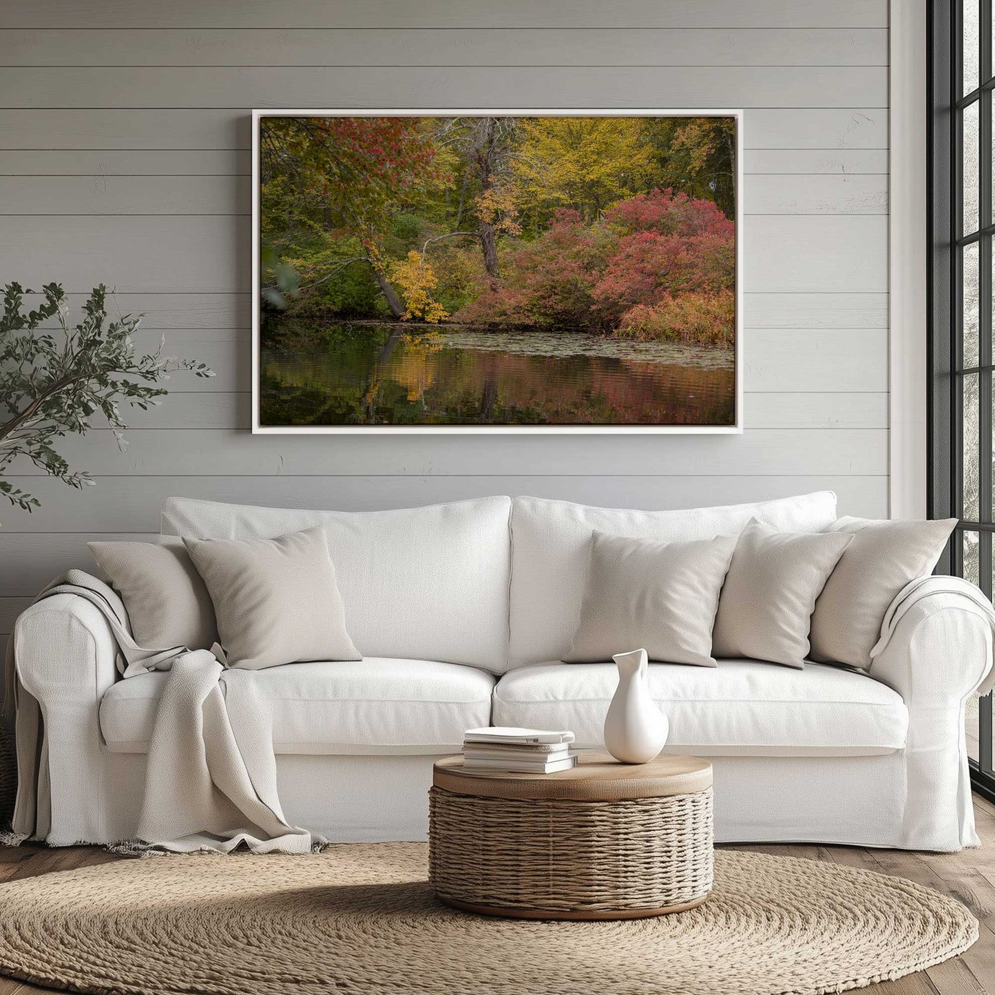 Picture of art in a room