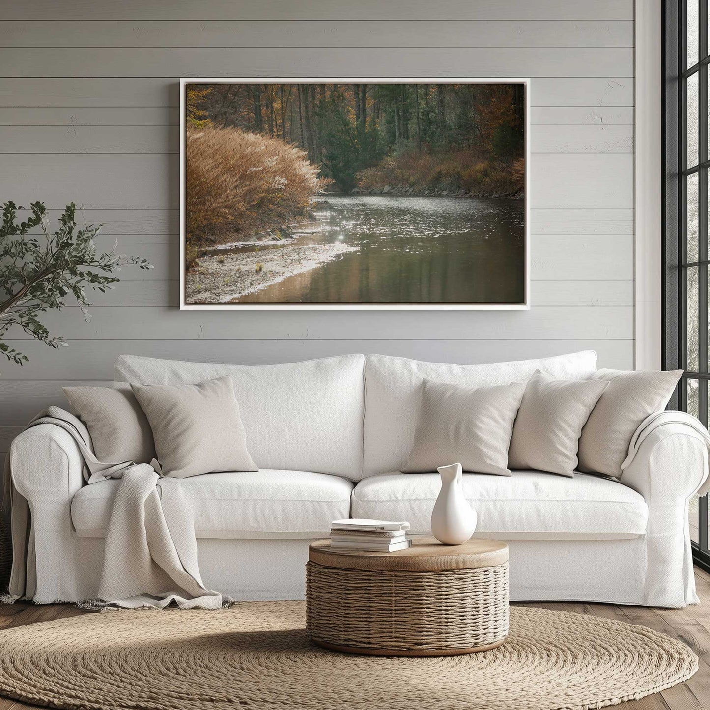 Picture of art in a room