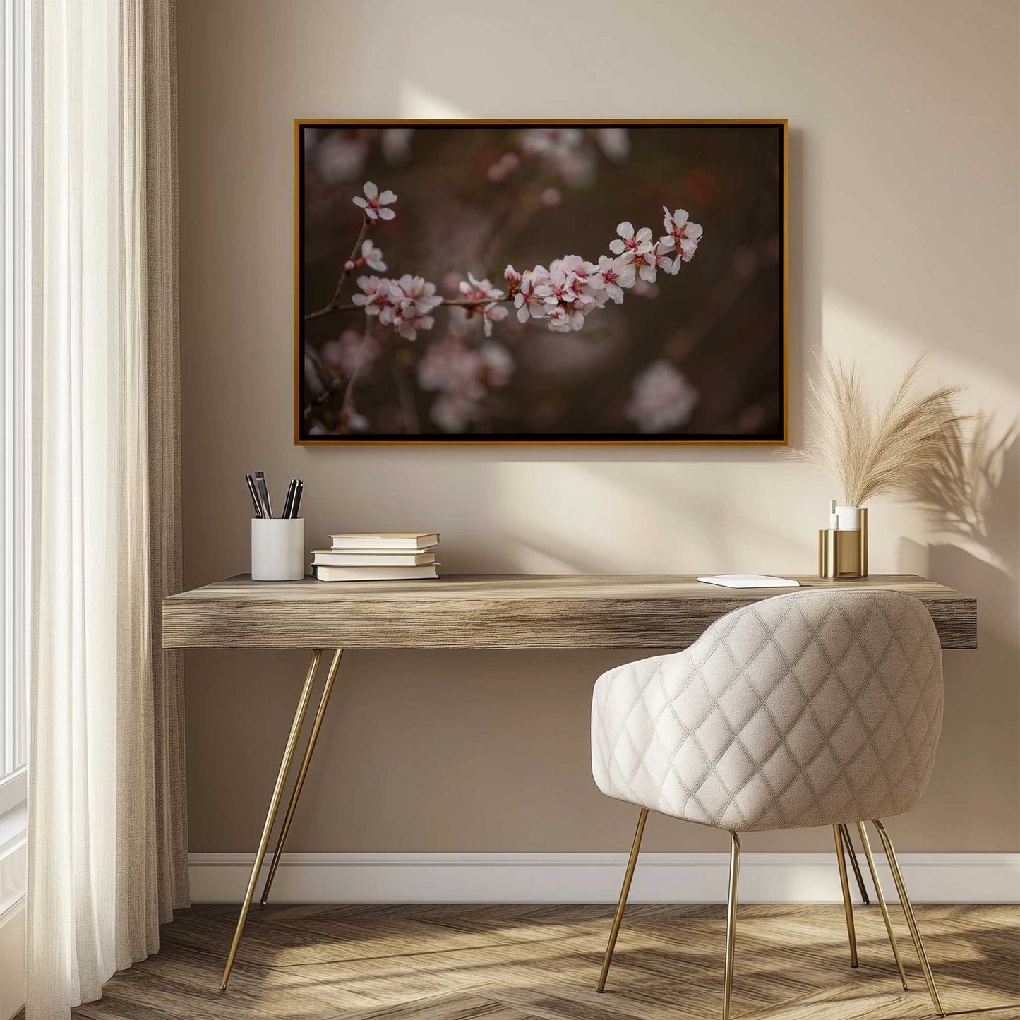 Picture of art in a room