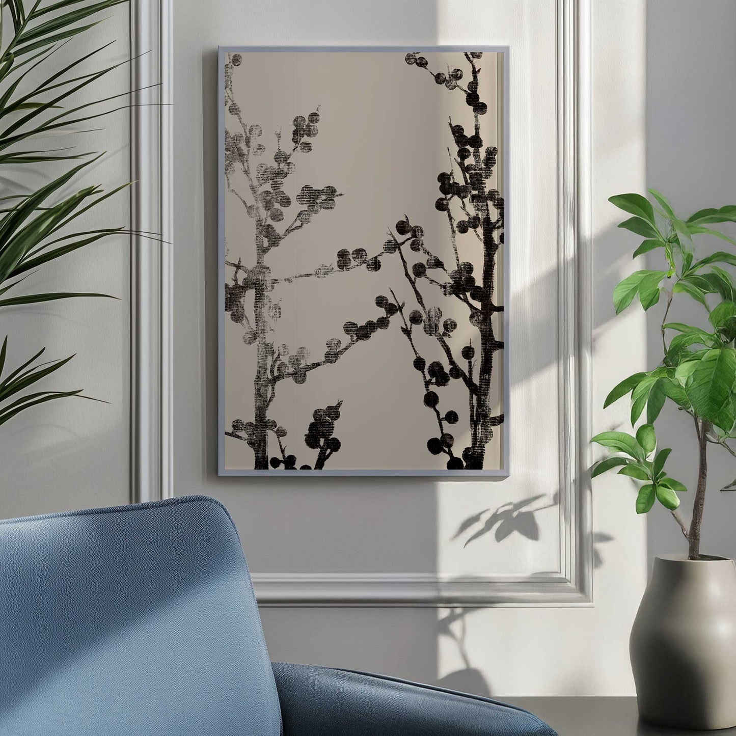 Picture of art in a room