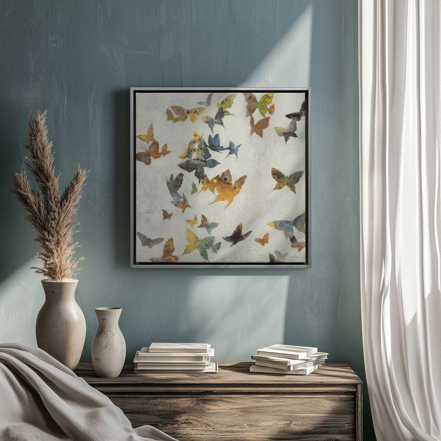 Picture of art in a room