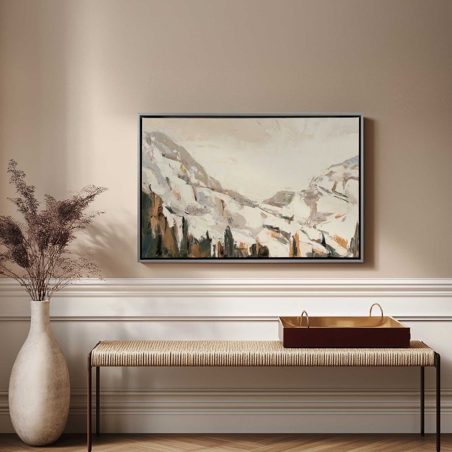 Picture of art in a room