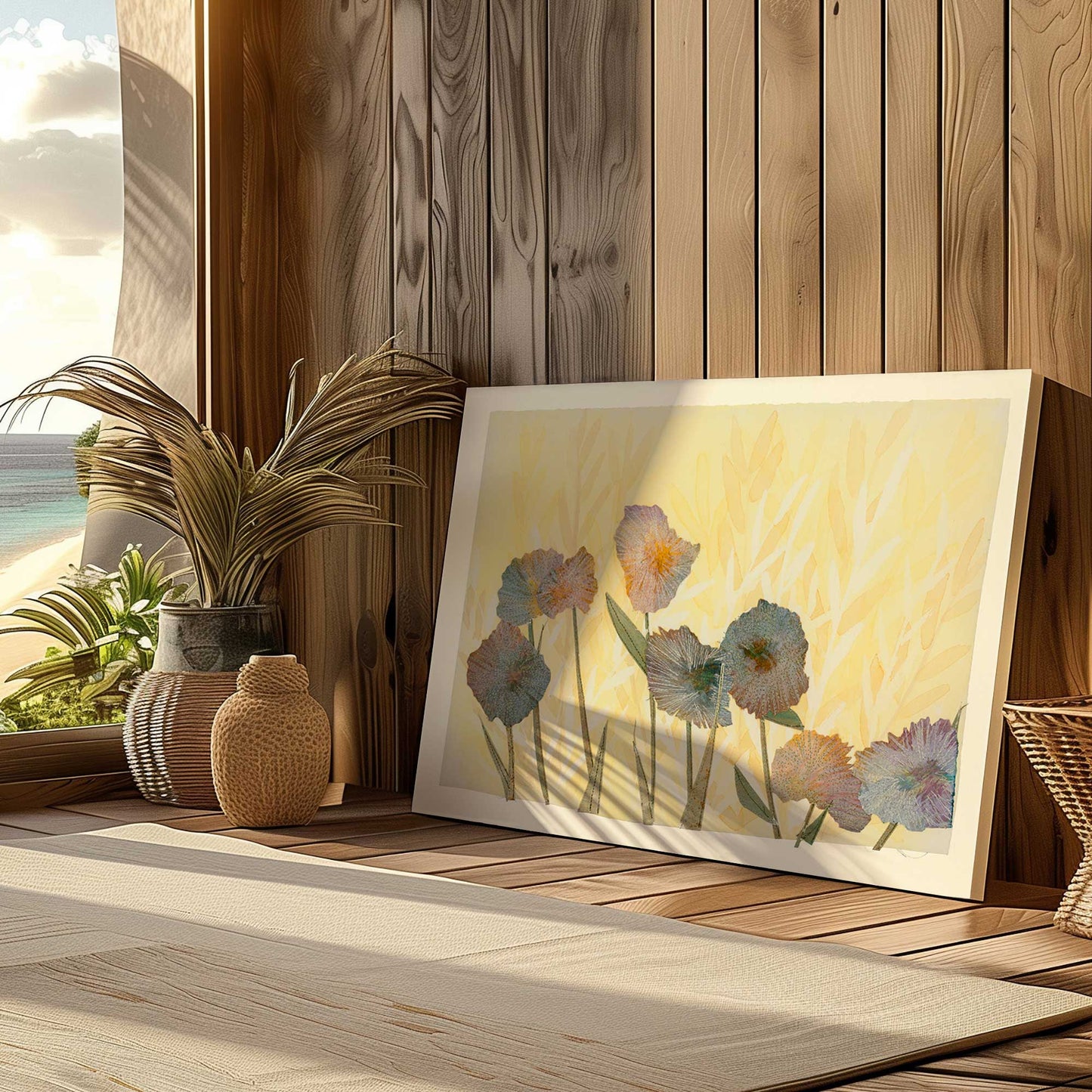 Picture of art in a room