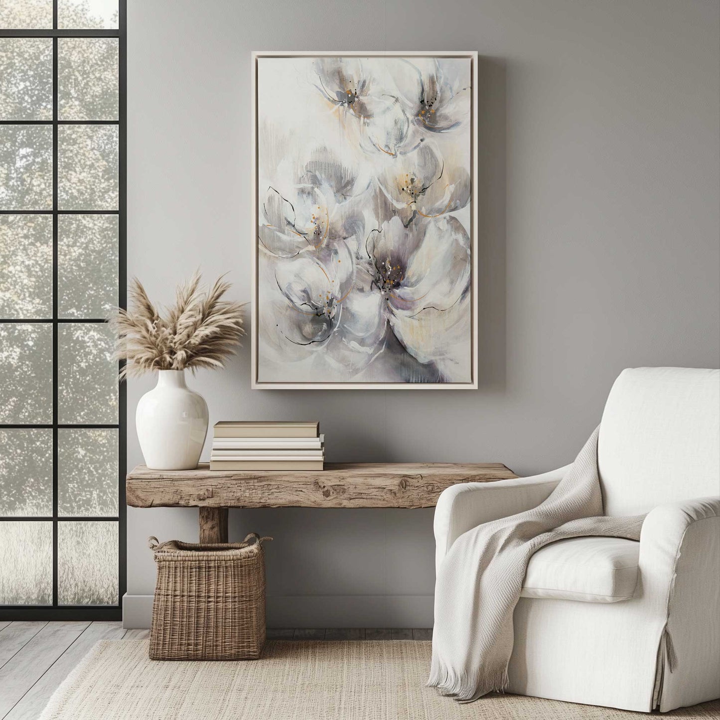 Picture of art in a room