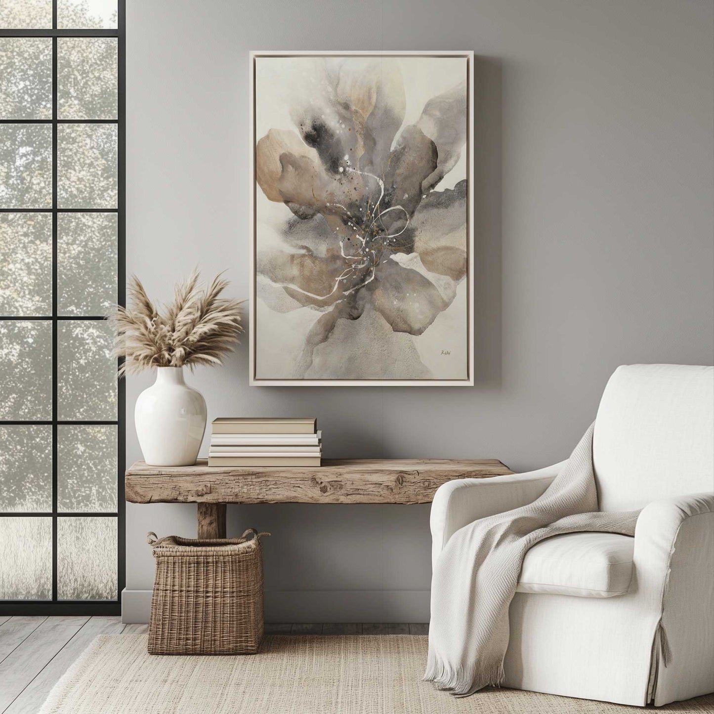 Picture of art in a room