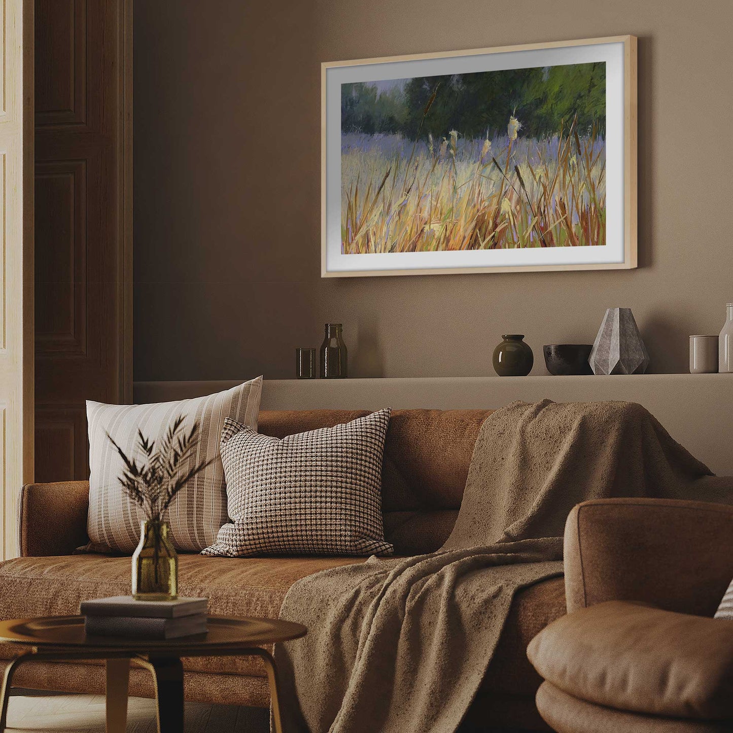 Golden Meadow Art Print