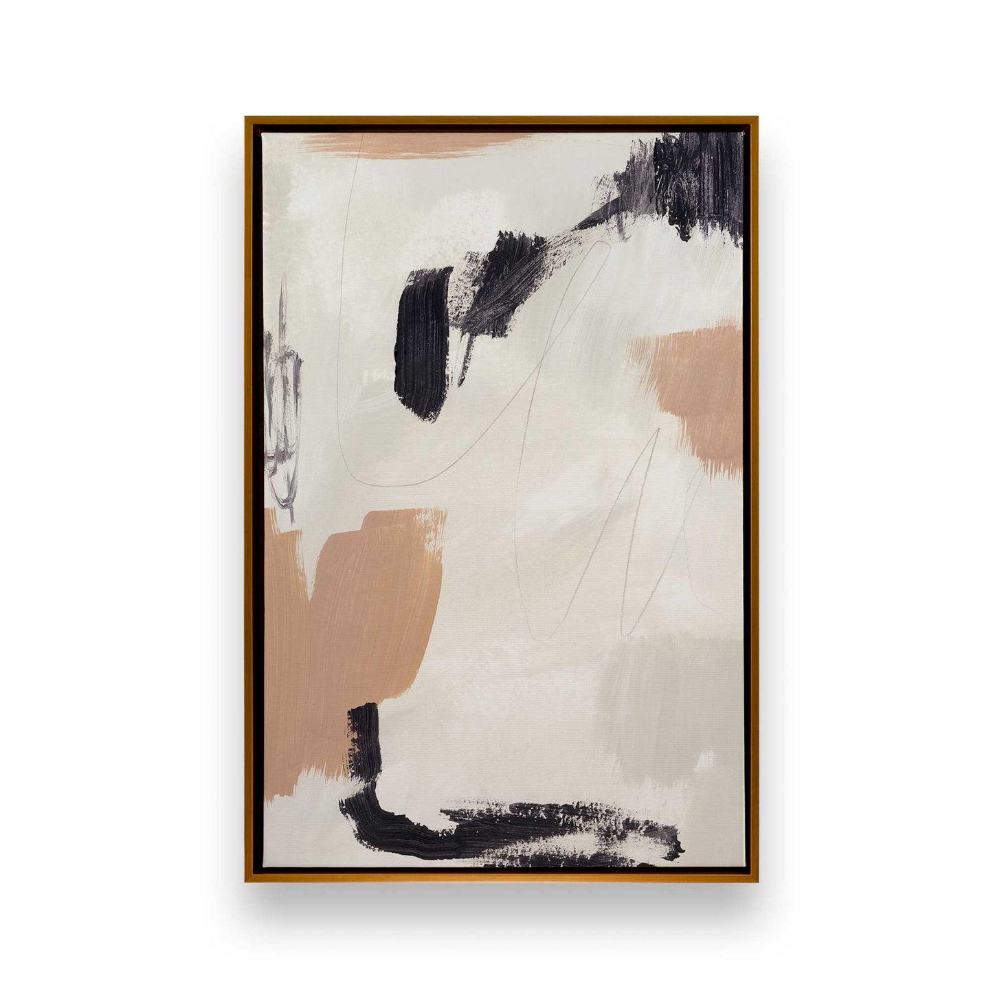 Neutral Minimalist Magic Canvas Print, Set of 2