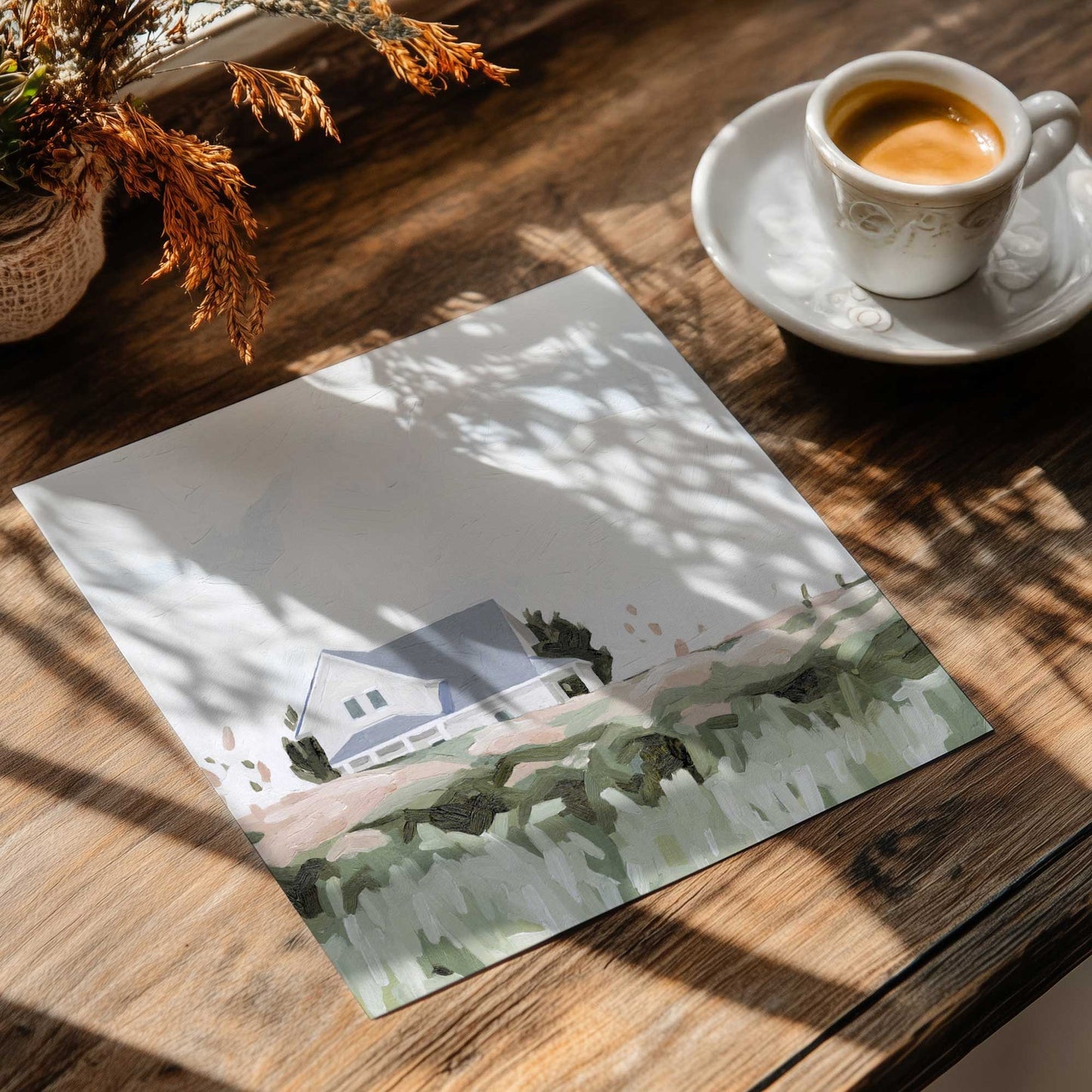 Quiet Country Home I Art Print