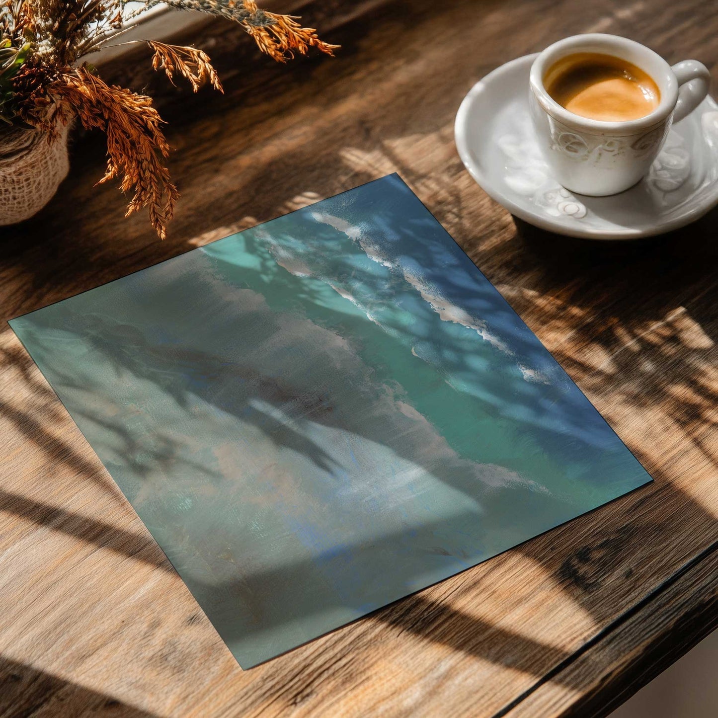 Painted Shoreline I Art Print