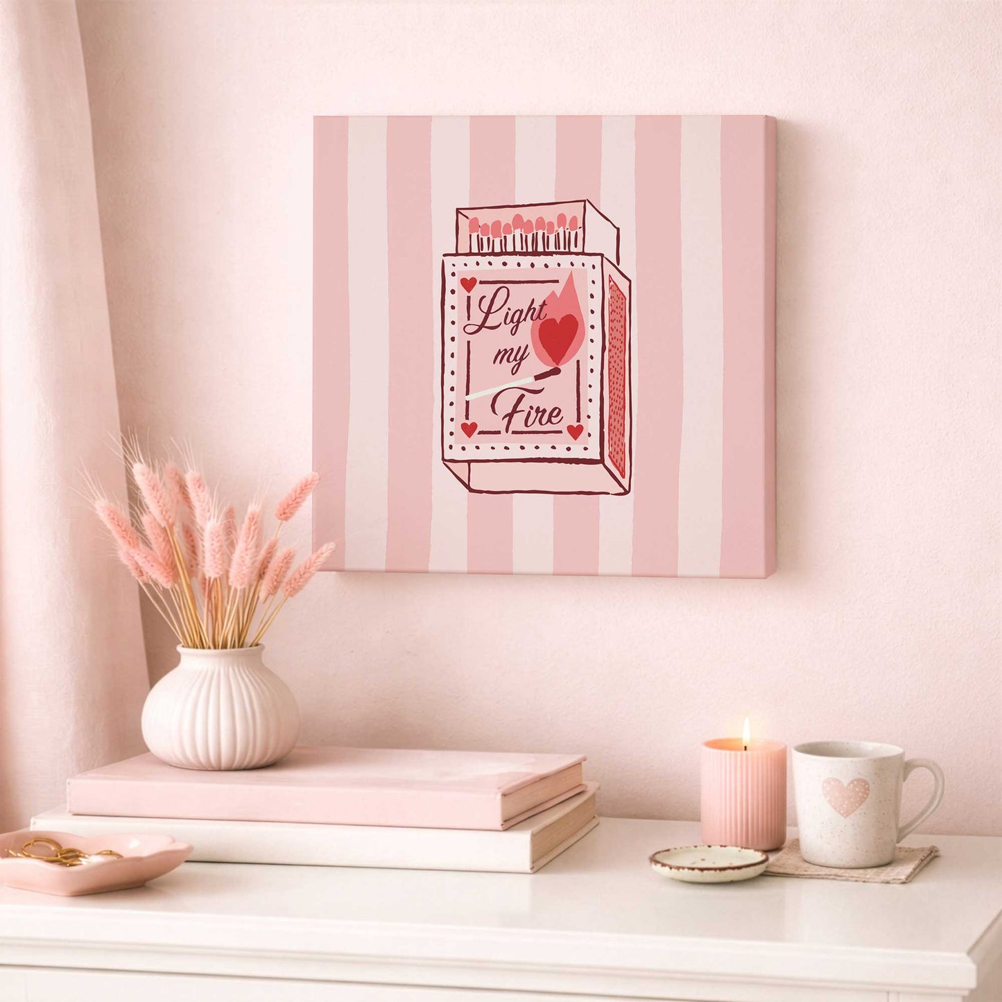 Picture of art in a room