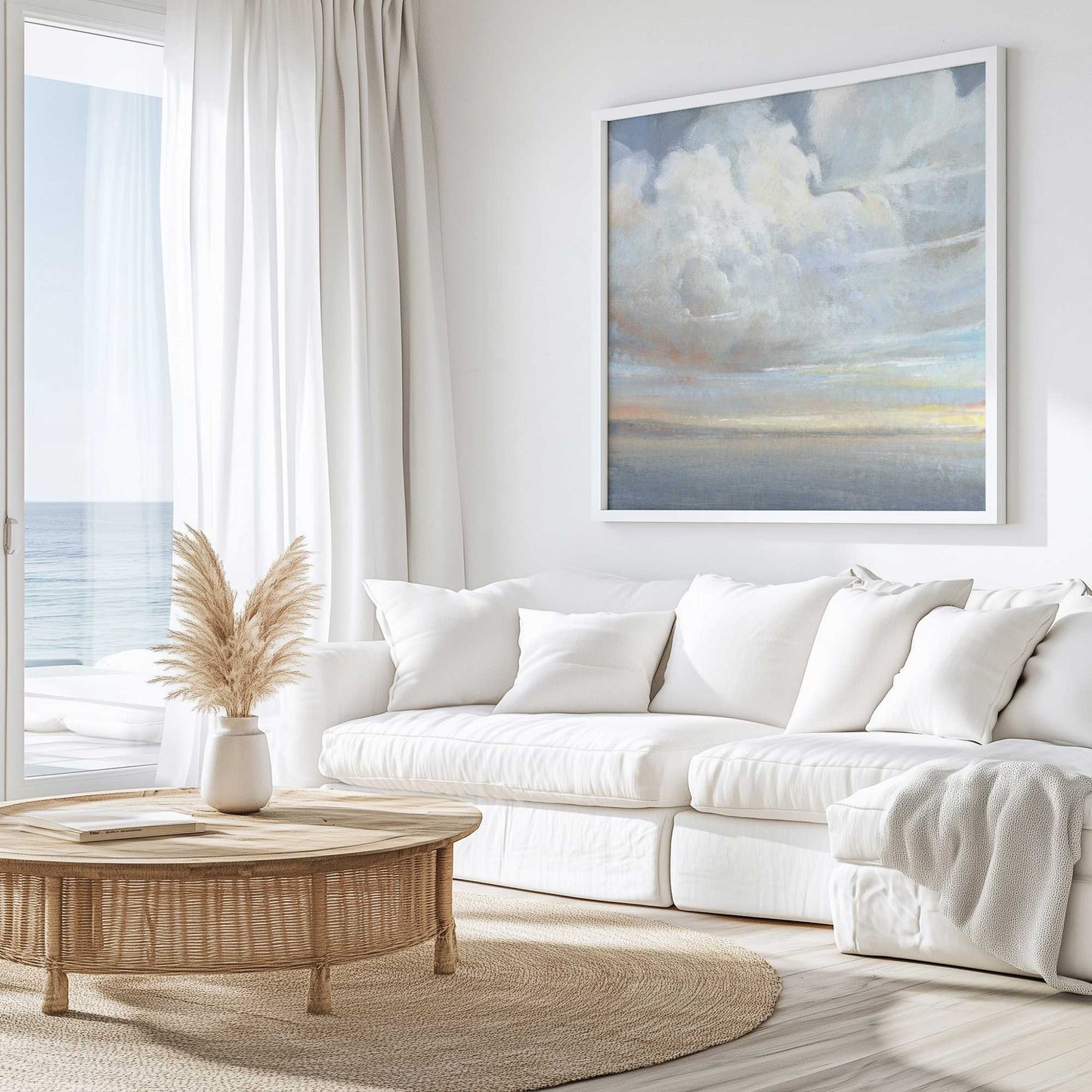 Picture of art in a room