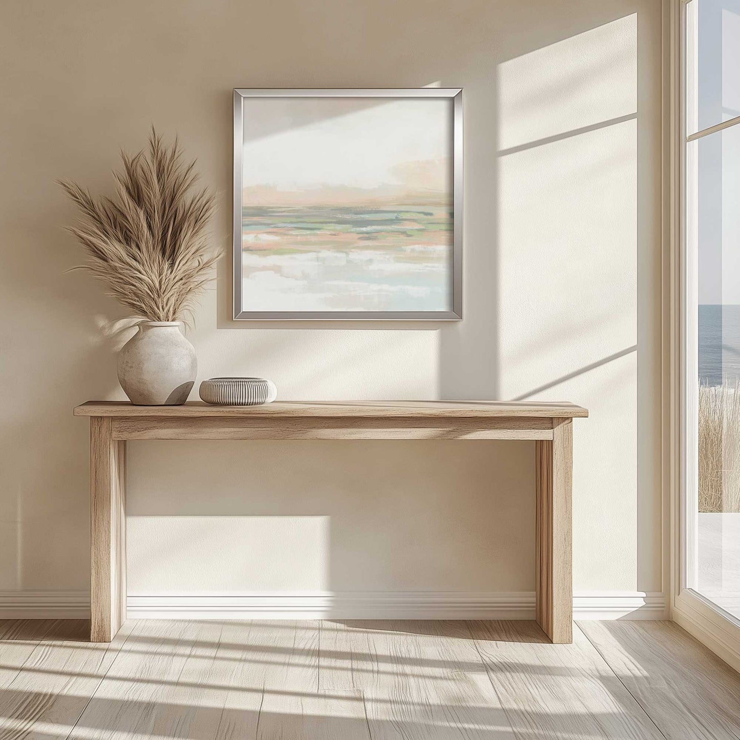 Picture of art in a room