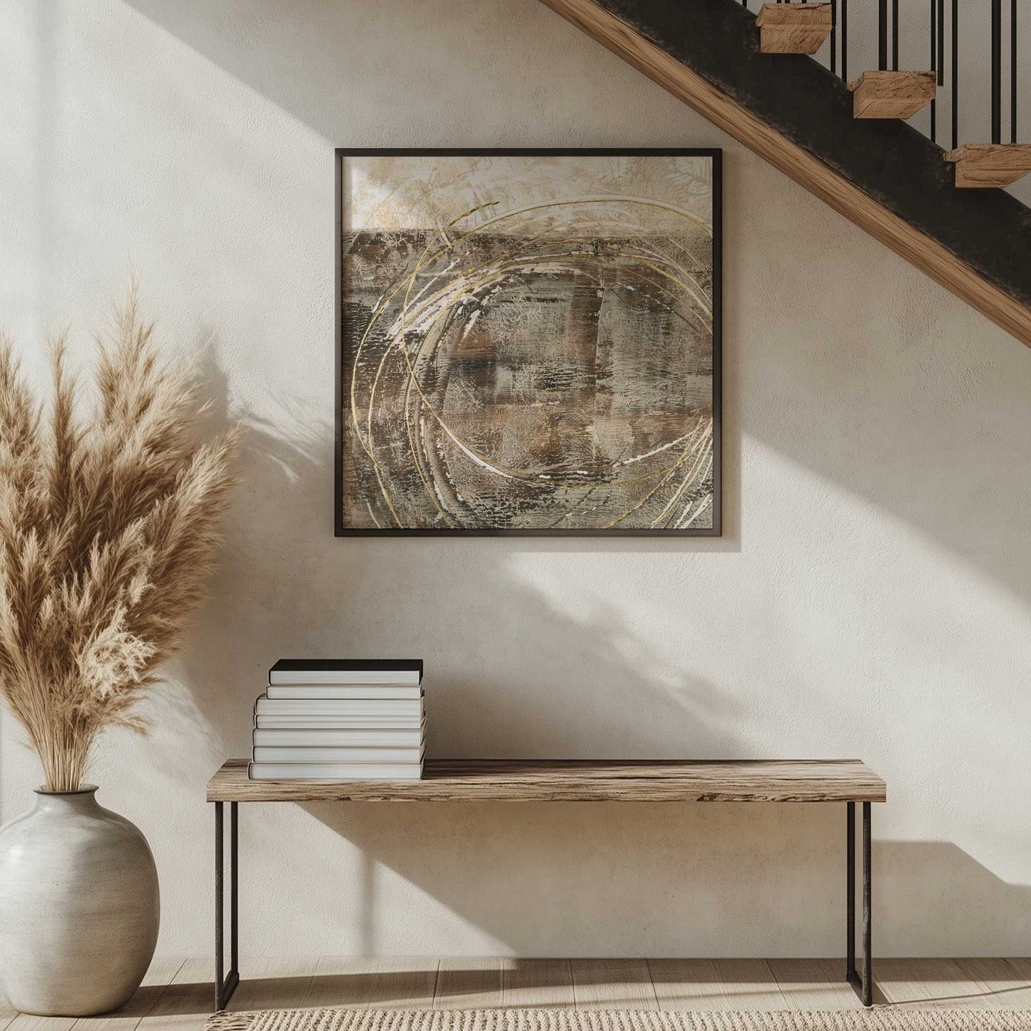 Picture of art in a room