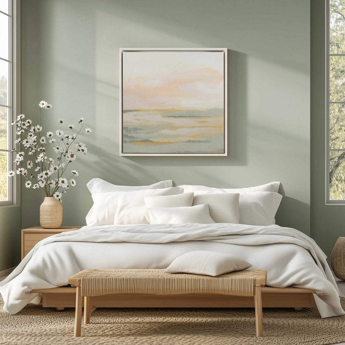 Picture of art in a room