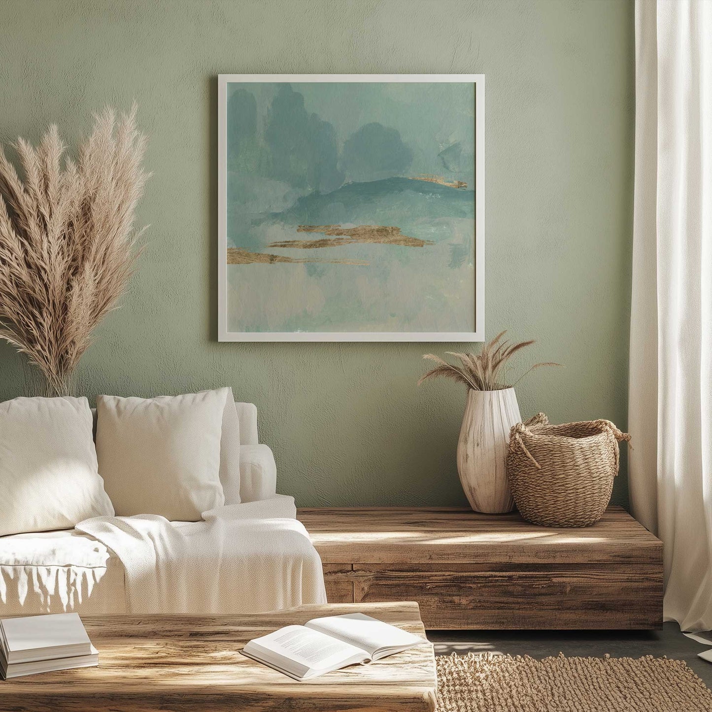 Picture of art in a room