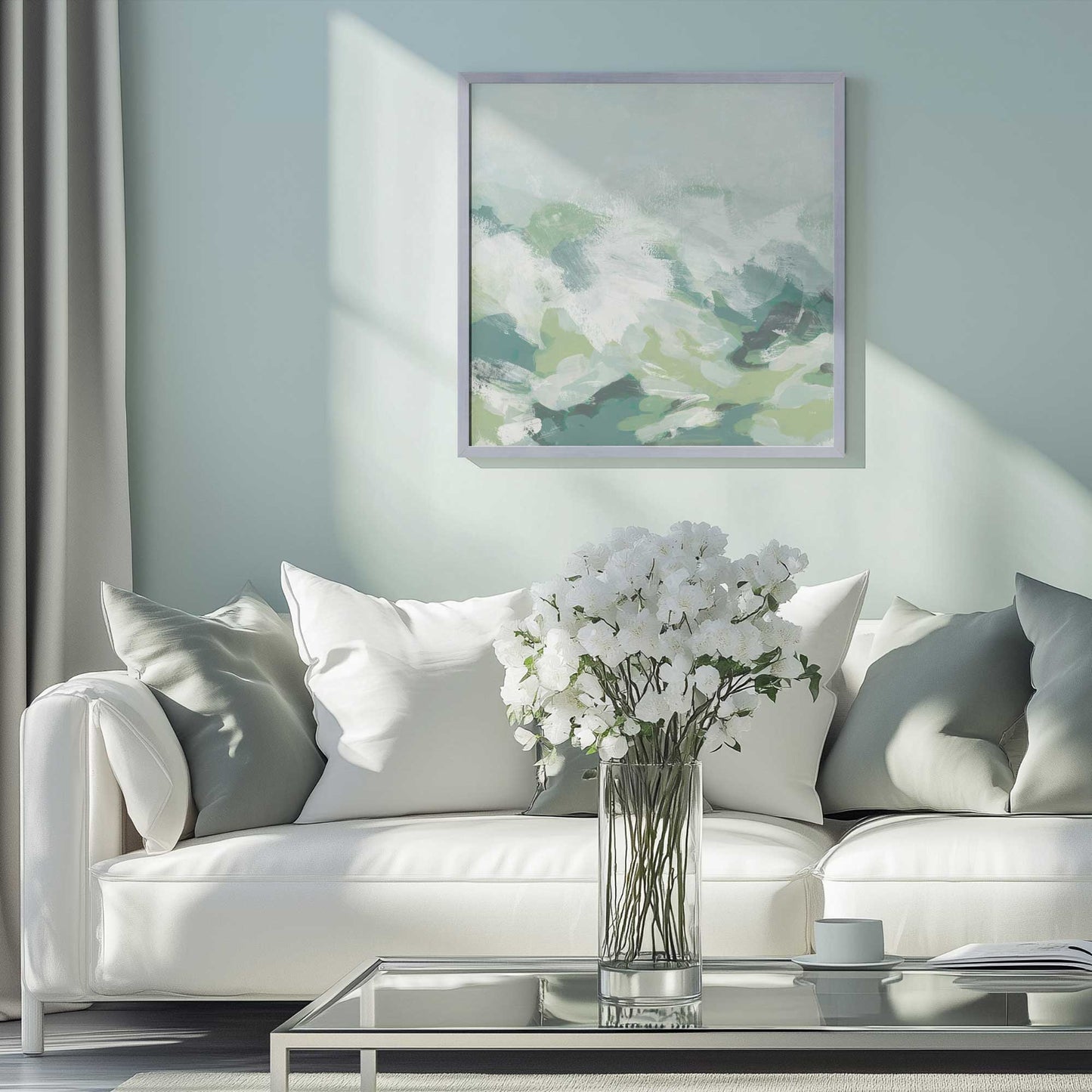 Picture of art in a room