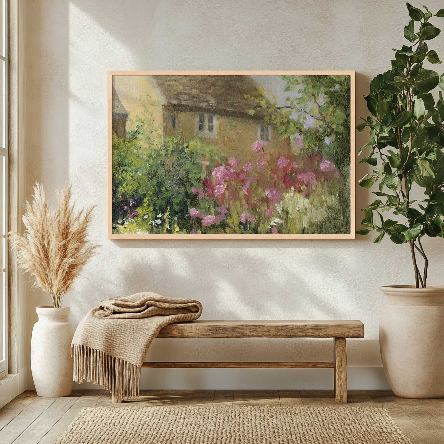Picture of art in a room