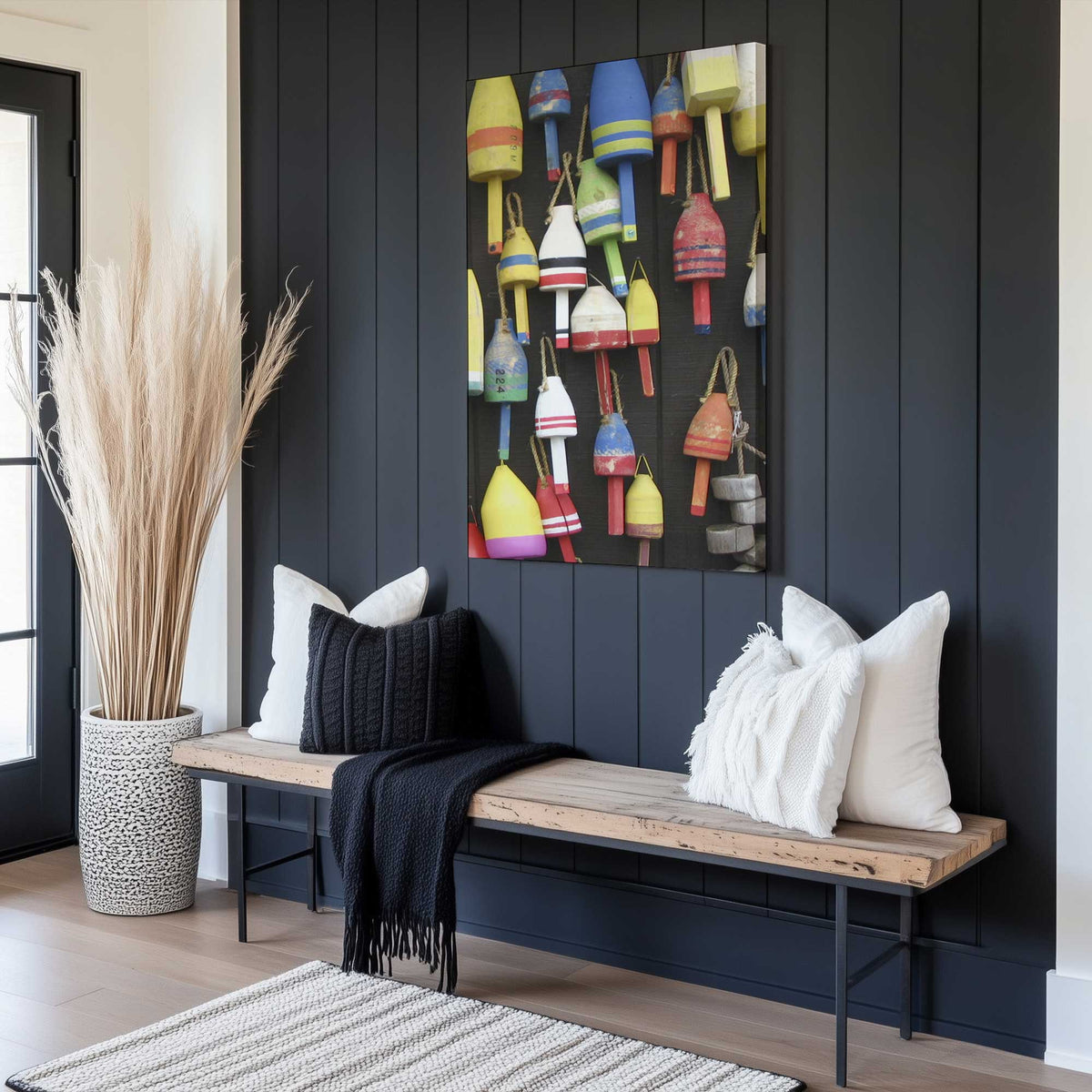 Picture of art in a room