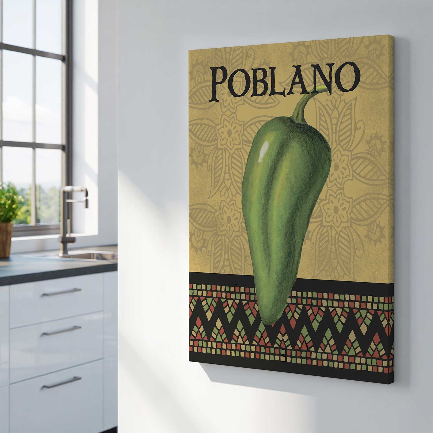 Picture of art in a room