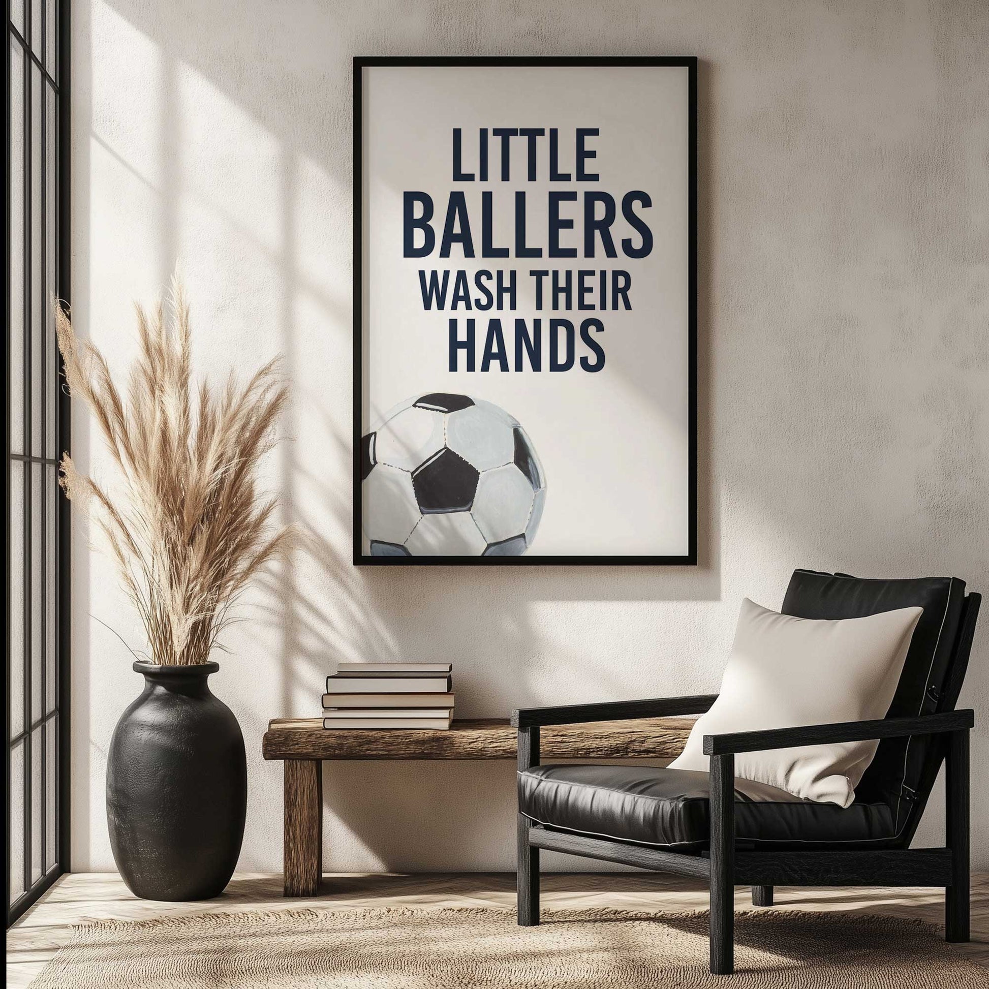 Picture of art in a room