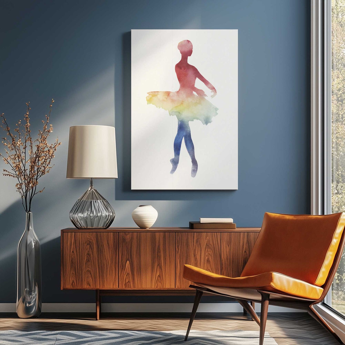 Picture of art in a room