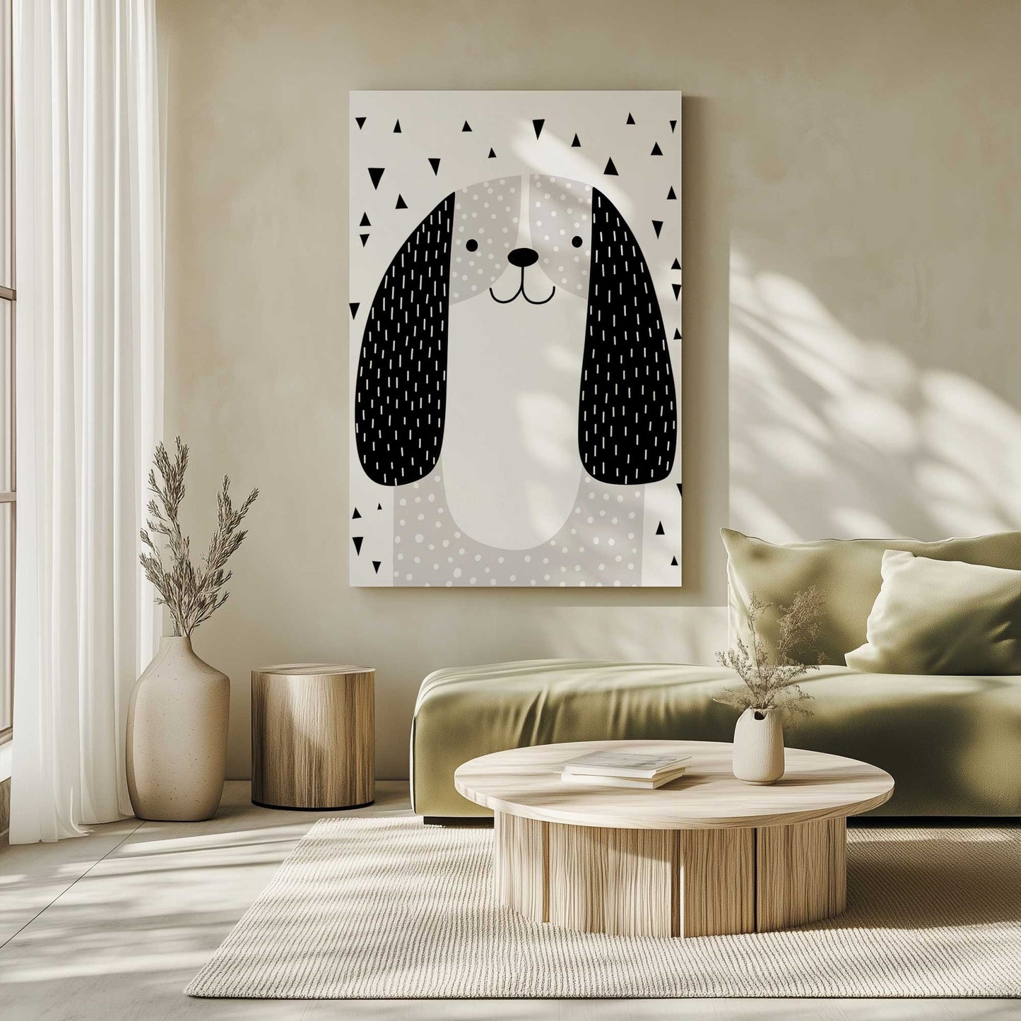 Picture of art in a room