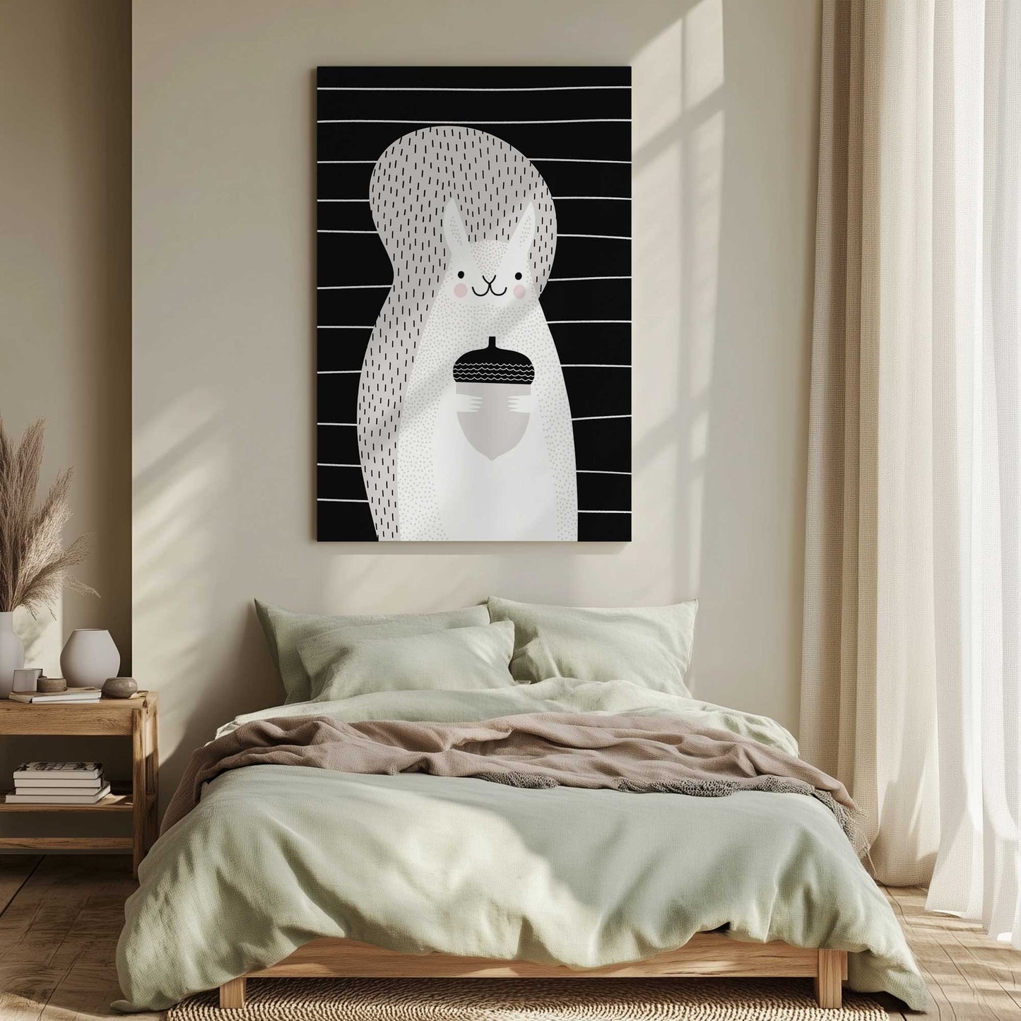 Picture of art in a room