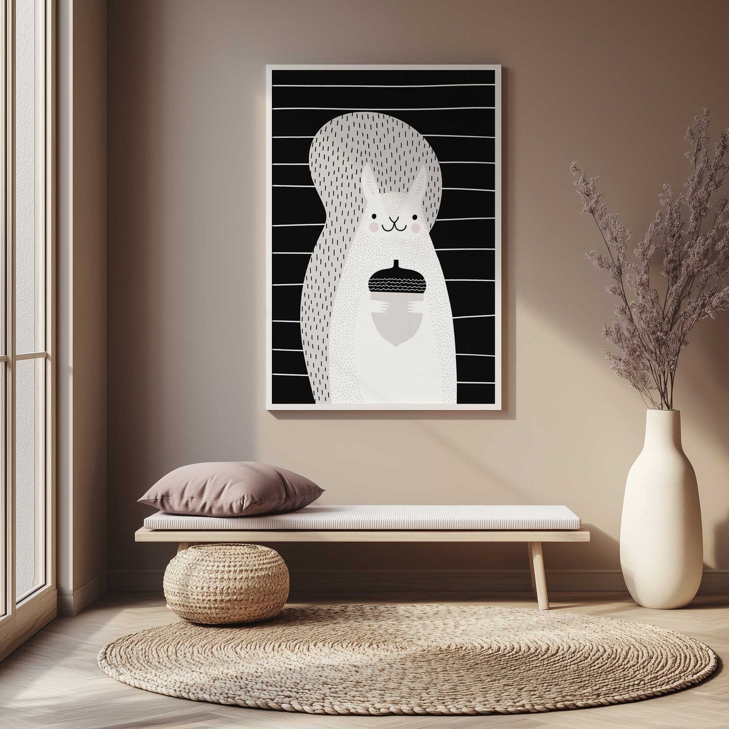 Picture of art in a room