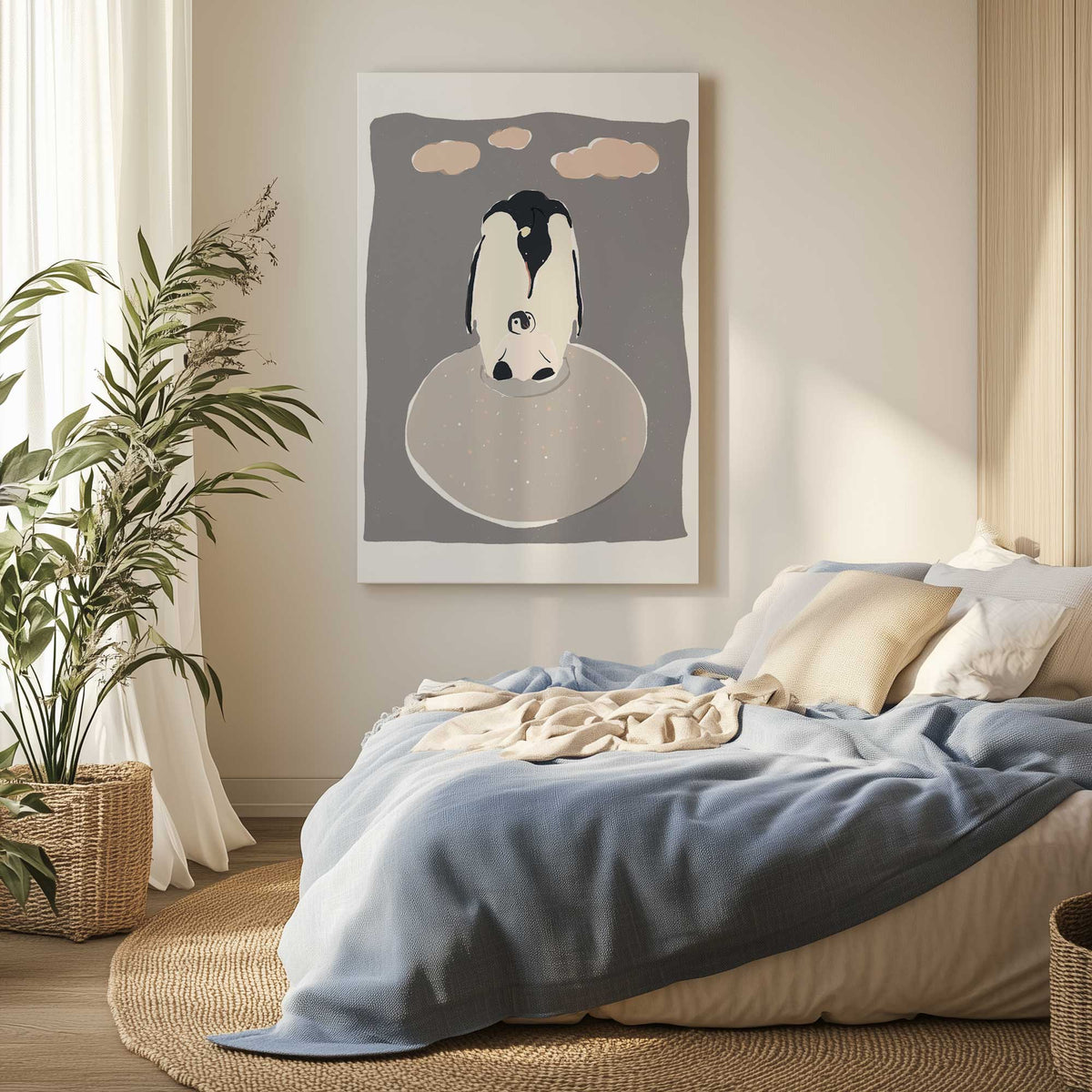 Picture of art in a room