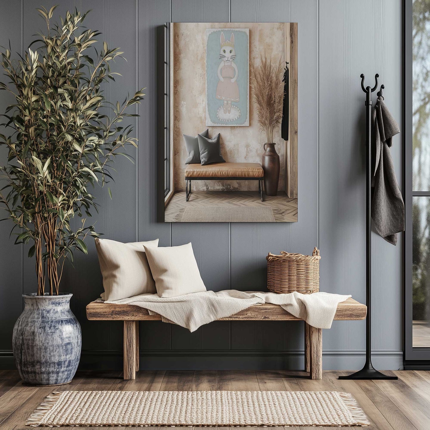 Picture of art in a room