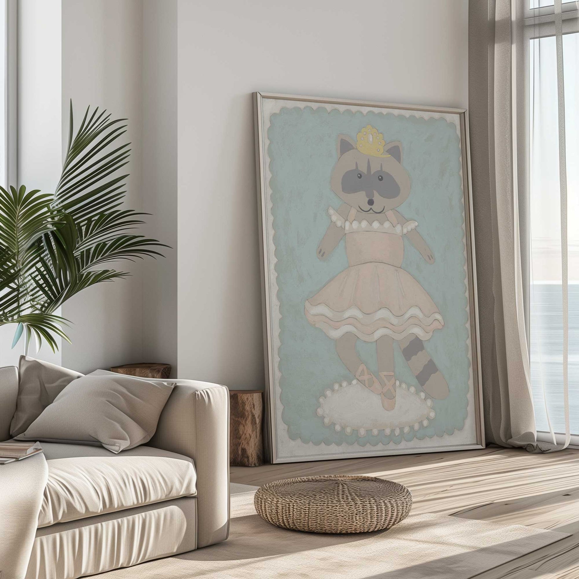 Picture of art in a room