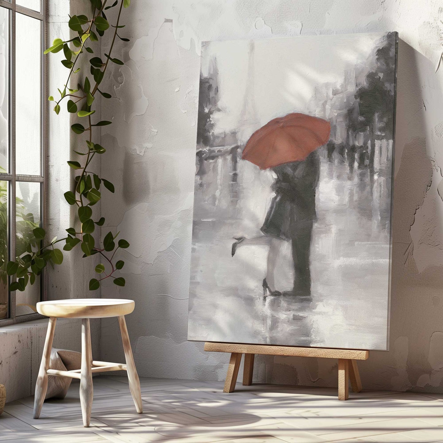 Picture of art in a room